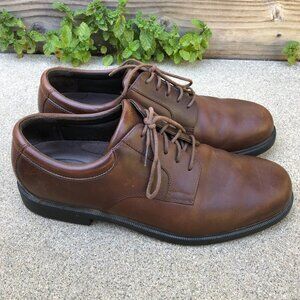 ROCKPORT Oxford Shoes 11 M Leather Men's Lace Up M9401 EUC